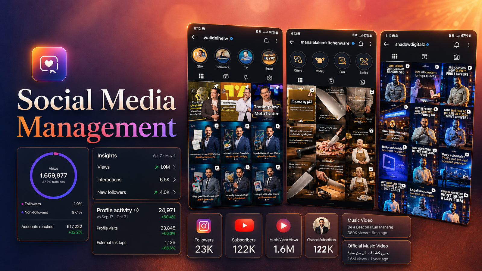 Social media management
